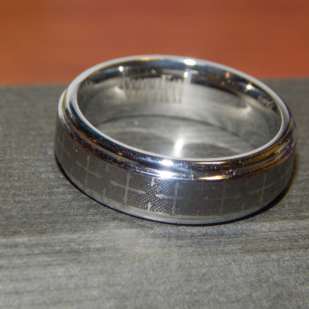 Men Scott Kay Ring Band Cobalt Collection - Picture 3 of 8